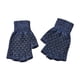 thumbnail image 5 of Guantes de medio dedo para hombres y mujeres con cinco dedos engrosados, cálidos, antideslizantes, para conducir, para estudiantes de otoño e invierno para mujeres, 5 of 5