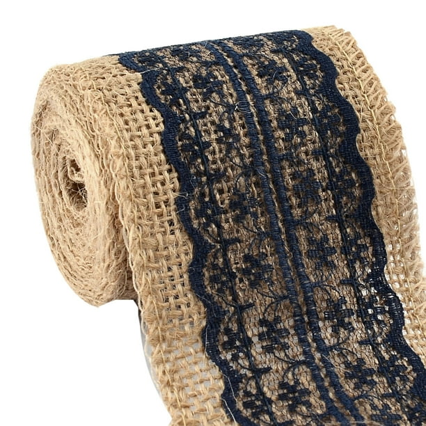 Navy blue lace on sale roll