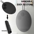 thumbnail image 3 of Piercing Aftercare Silicone Cosmetic Disk Pad With Brush Cleaner And Bracket Mixed Foundation Make Up Tray Portable Cosmetic Brush Cleaning Pad Foldable, 3 of 3