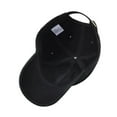 thumbnail image 4 of LIIPEE Girls Boys Baseball Hats Summer Trendy Versatile Solid Color Wide Brim Visor Cap Protection Caps Baby Comfort Beach Sunscreen Sunshade Hat,Black,One Size, 4 of 8