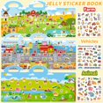 thumbnail image 4 of Libro de stickers CREATIVETREES, 6 sets reutilizables para niños pequeños de 3 a 6 años, 4 of 9