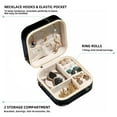thumbnail image 2 of Bat Travel-Portable Square Jewelry Organizer Storage Box - Rings, Earrings, Necklaces, and Bracelets Holder for Girls and Women, 2 of 6