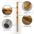 thumbnail image 3 of 480 Piezas Juego de Brocas de Titaneo Brocas HSS para Metal, Acero, Madera, Plástico, Cobre, Aleación de Aluminio, 1 mm una 3.5 mm, 3 of 5