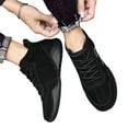 thumbnail image 1 of Rewenti Fall/Winter High Top Short Boots Breathable Velvet Cotton Shoes Black 8(42), 1 of 9