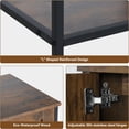 FULLWATT Bathroom Vanity 24" Classic Dark Brown Bathroom Vanity Set