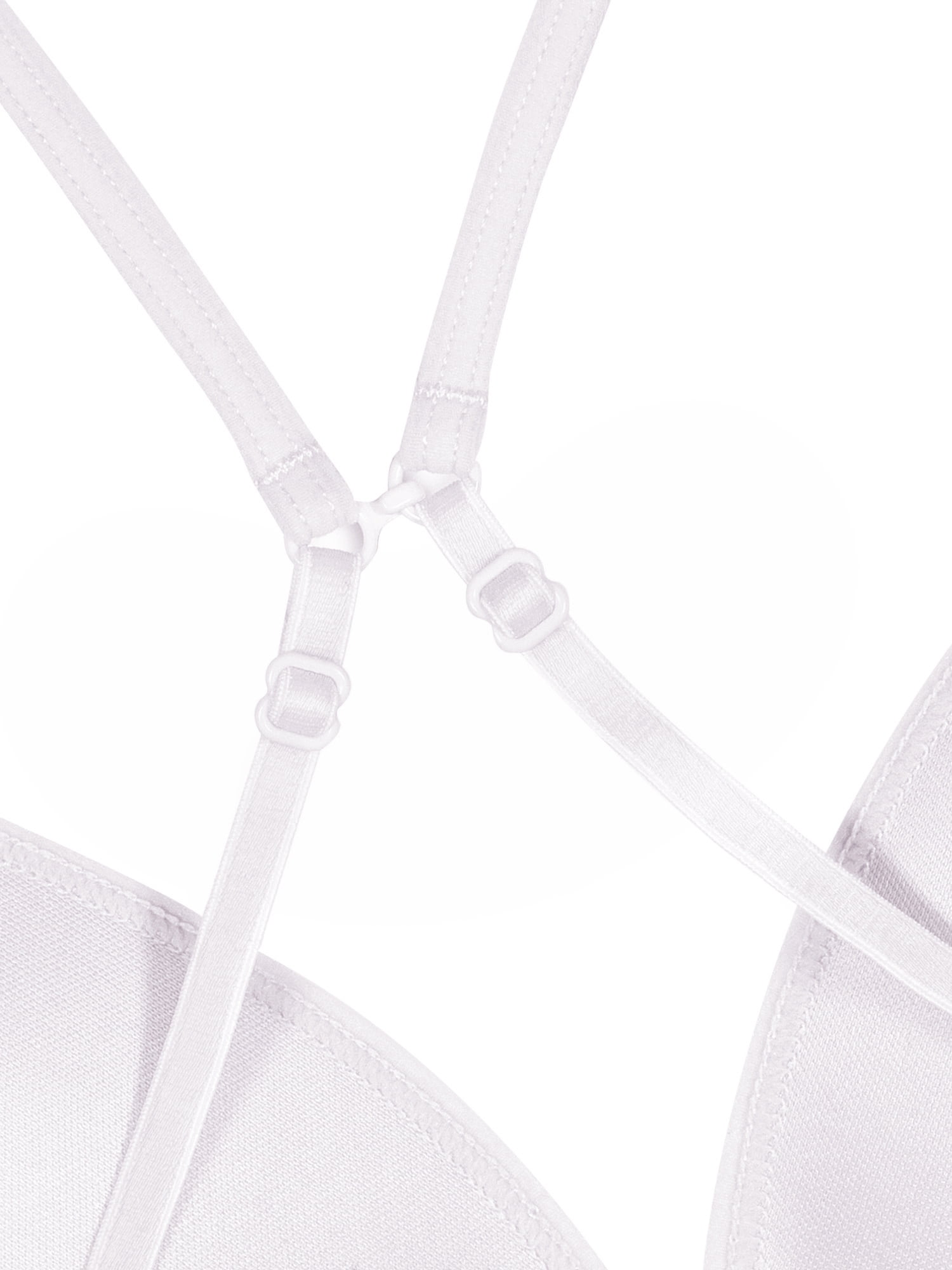 Wonder Nation Girls T-Shirt Seamless Molded Cup Bra, 2 Pack