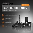 thumbnail image 4 of Juego de enchufes SUZUME 3/8 Drive de 50 piezas con trinquete y adaptadores, 4 of 8