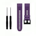 thumbnail image 1 of Reloj de pulsera, correa de silicona suave, kit de reparación de correa de reloj, reemplazo para Garmin fenix 5/5 Plus / 5s / 5 Plus / 5x / 5x Plus Eigraketly PJ7464-24, 1 of 2