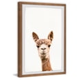 thumbnail image 2 of Marmont Hill Llama Face Iv Framed Wall Art, 24.00" x 1.50", 2 of 5