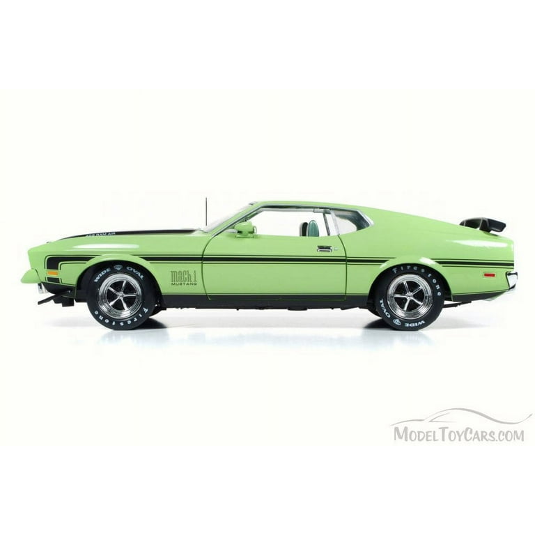 1971 Ford Mustang Mach 1 429 Ram Air Grabber Lime with Green