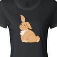 thumbnail image 4 of Inktastic Easter Cute Floppy Ear Brown Bunny Women's T-Shirt, 4 of 5
