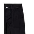 thumbnail image 3 of Wonder Nation Girls Wide Leg Cargo Jeans, Sizes 4-18 & Plus, 3 of 3