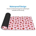 thumbnail image 5 of Vsdgher Hand Drawn Strawberry for Mouse Pad with Stitched Edges,Desk mat for Laptop,Computer & PC, Wristing Pad for Gamer,Office & Home,12 x 31.5 in, 5 of 8