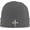 Deep Heather, variant on I Believe John 3 16, Christian, Cross Beanie Hat Men Winter Knit Hat Women Skull Cap Knitted Hat Sleep Caps Black