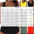 thumbnail image 3 of Jamicy Tankini Tops for Women Sleeveless No Underwire Tankini Top Twist V Neck Swim Top Ruched Bathing Suit Tops Only, 3 of 5