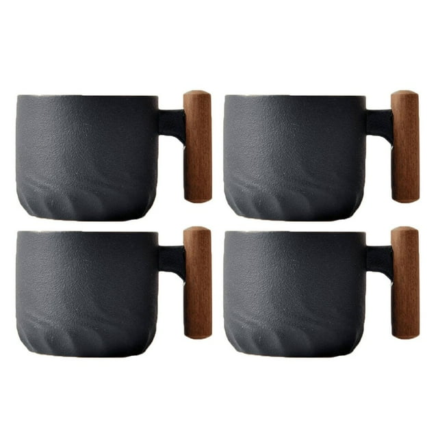 QJUHUNG 4Pcs Espresso Cups Espresso Cups Set Of 4 Double Espresso Cups Gradient Green