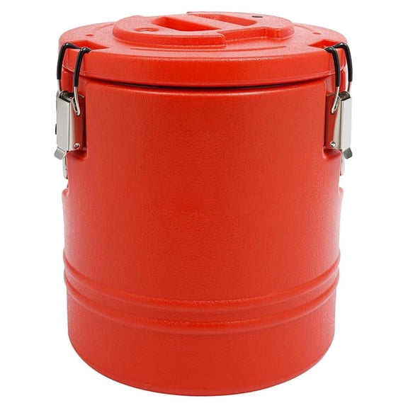 15L/3.96Gal Insulated Bucket, Soup Container Insulated Food Warmers Catering Hot Box with Stainless Steel for Hot or Cold Food Storage Restaurant Canteen Home Party