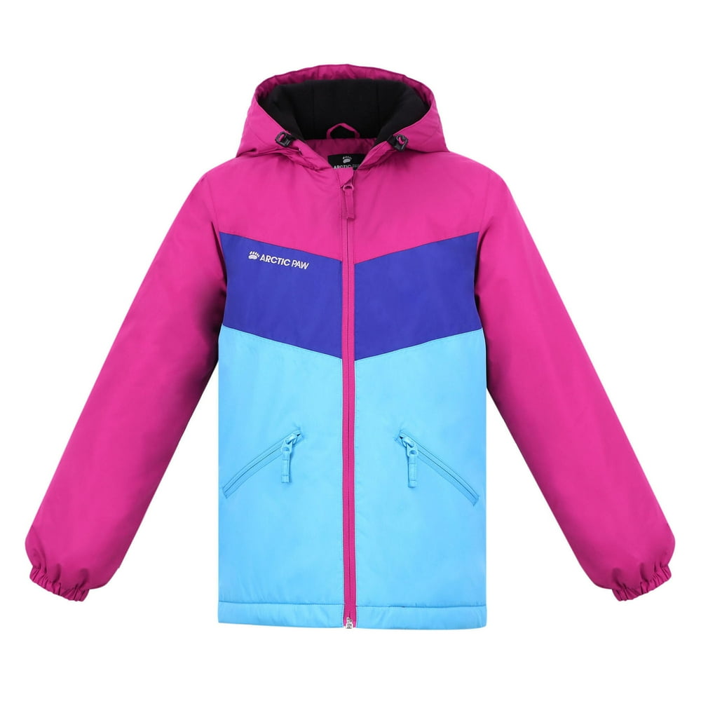 Arctic Paw Waterproof Girls Ski Jacket Windproof Winter Coats for Girls