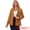 Brown, variant on DARING DIVA Women's Business One Button Open Front Work Office Suit Blazer XS Blue