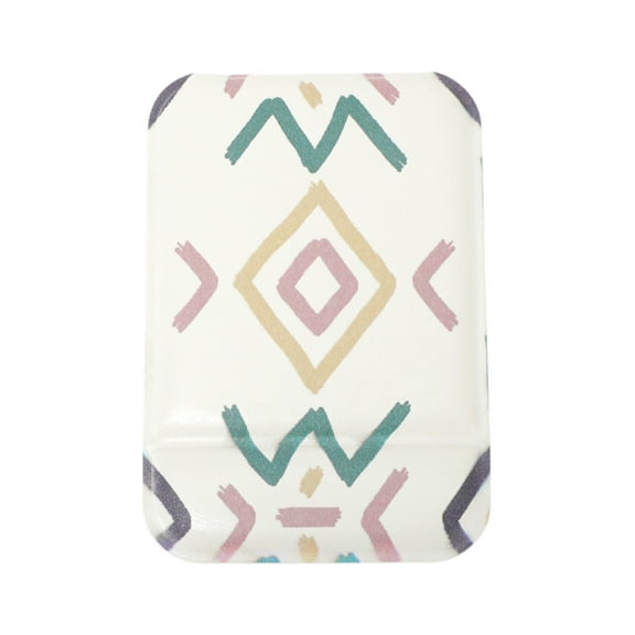 Unique Bargains 1 Pc Women Small Makeup Mirror for Travel Green Glass