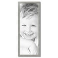 thumbnail image 2 of ArtToFrames 16" x 43" Classic Silver Picture Frame, 16x43 inch Silver Wood Poster Frame (WOM-4926), 2 of 7