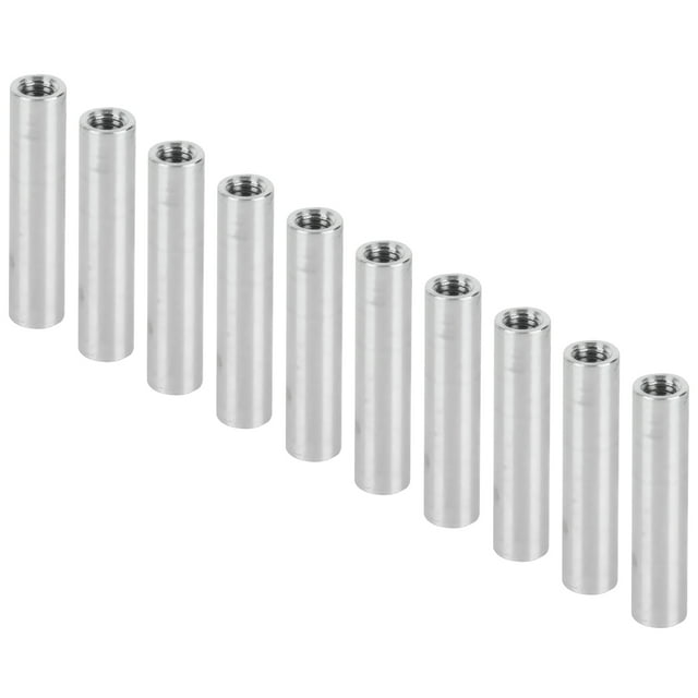 Colonne en Alliage d'Aluminium, Entretoises Rondes M4x0,7 Mm 10Pcs Anodisées Attaches Intercalaires Faciles à Installer pour Support Structurel pour Connexion de Pièce Longue 32mm