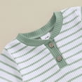 thumbnail image 6 of XZNPDUCQ Toddler Baby Girl Outfit Newborn Girl Summer Clothes Short Sleeve T Shirt Checkerboard Top Set Elastic Waist Shorts Summer Short Set Outfit 0-3 Months,Green, 6 of 8