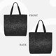 thumbnail image 2 of Easygdp Black And White Dotted Bolsa Tote para Mujer, Bolso de Hombro para Trabajo, Playa, Viajes, Compras y Supermercado, 2 of 7