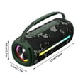 thumbnail image 3 of Portable Speaker Outdoor Wireless Speaker With Colorful Flashing Lights 20W Super Pairing Suitable For Outdoor Party Home Beach Travel, 3 of 6