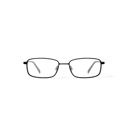 EasyTwist TurboFlex Men's ET872 Rectangular Prescription Eyeglasses with Case, Gray