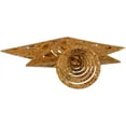 thumbnail image 3 of Kurt Adler 8-Inch Gold Glittered 5-Point Star Christmas Tree Topper, 3 of 7