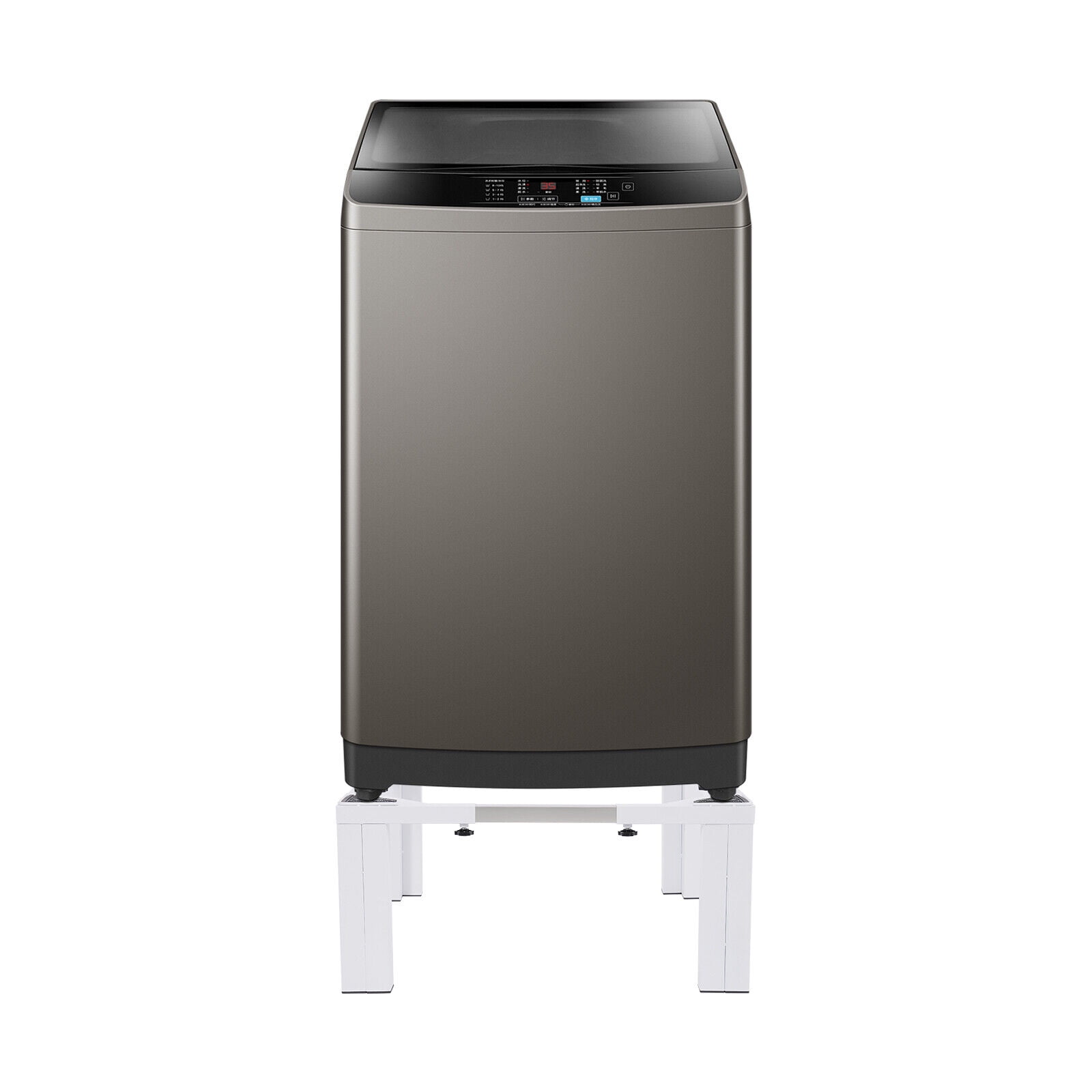 Washer Pedestal Stainless Steel Dryer Stand Pedestal Washing Machine Stand White