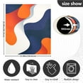thumbnail image 5 of Yayeee Magnetic Dishwasher Cover for The Front Decoration Home Kitchen Machine Sticker Protector, Blue Abstract Wavy, 5 of 6
