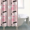 thumbnail image 4 of Halloween Ghosts Pumpkins and Bats Shower Curtain 84"x72" ,Bathroom Decorative Shower Curtains Set with 12 Hooks,Modern Waterproof Washable Shower Curtain, 4 of 6