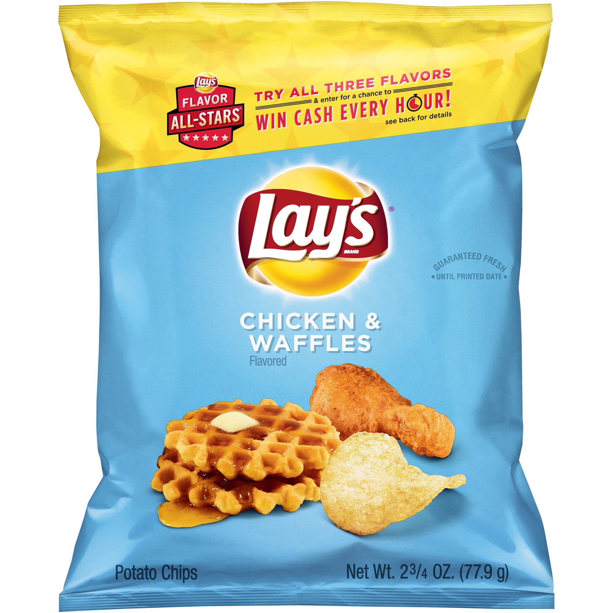 Lay S Chicken Waffles Flavored Potato Chips 2 75 Oz Walmart Com Walmart Com