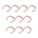 thumbnail image 1 of Pulsera de cordón trenzado de nailon de 10 piezas para hacer elegantes pulseras deslizantes ajustables Rojo Argenta Zulema Pulsera deslizante, 1 of 8