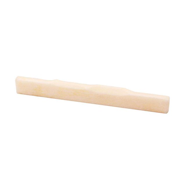 VONKY 5pcs Ukulele Bone Bridge Saddles for Ukulele 4 String Guitar Parts
