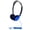 Blue, variant on HamiltonBuhl Personal On-Ear Stereo Headphone, Blue