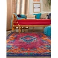 thumbnail image 4 of Unique Loom Rectangular 5x8 Rug in Fuchsia (3160680), 4 of 9