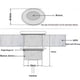 thumbnail image 5 of Garbage Disposal Air Switch Button Plug For Massage Chair/spa 220v 5--20 (pa), 5 of 5