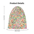 thumbnail image 4 of Rateoe Travel Kids Beanie Warm Knit Beanie Hats Boys Girls Winter Hat Soft Slouchy Hats for Kids, 4 of 7