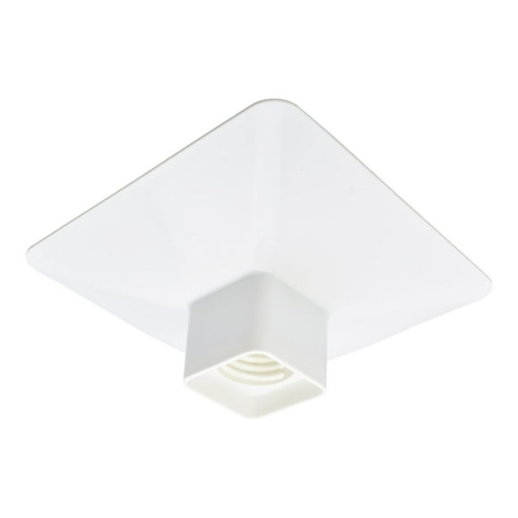 Portalámpara Cuadrado Schneider Electric Blanco E27