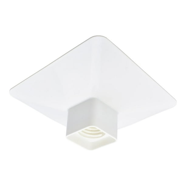 Portalámpara Cuadrado Schneider Electric Blanco E27