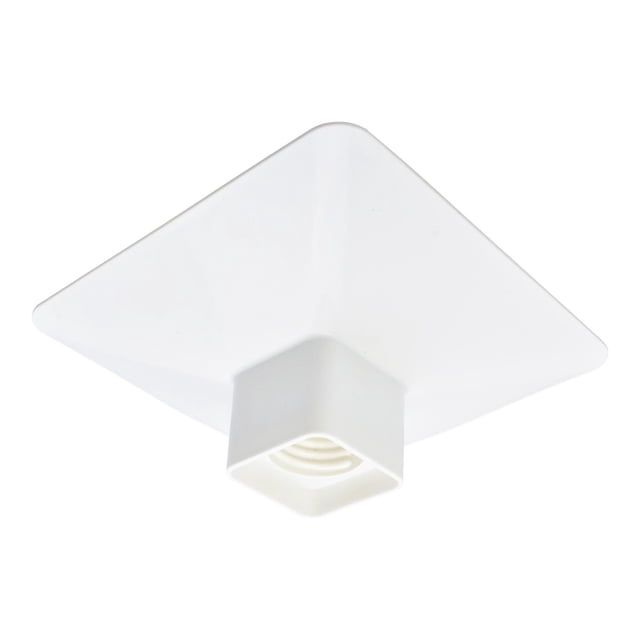 Portalámpara Cuadrado Schneider Electric Blanco E27