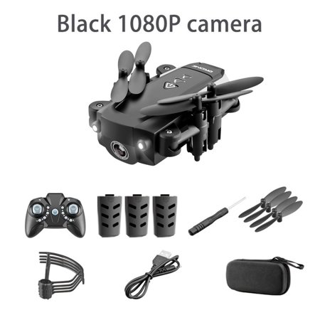 Cimiva WL'RC KK8 Mini WiFi FPV Altitude Hold Mode Foldable RC Drone Quadcopter RTF black