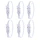 thumbnail image 3 of GOOHOCHY Cinta métrica de plástico para medir la circunferencia de la cabeza del bebé (6 unidades, 56 cm), 3 of 8
