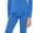 Blue, variant on Rocky Thermal Underwear for Boys Fleece Lined Thermals Kids Base Layer Long John Set (White - Medium)
