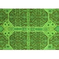thumbnail image 1 of Ahgly Company Indoor Rectangle Abstract Green Modern Area Rugs, 8' x 10', 1 of 4