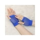 thumbnail image 4 of INSPIRAR CHIC Guantes de malla sin dedos para mujeres, accesorios de disfraz de fiesta de los años 80, guantes de red cortos - 1 par, azul real, 4 of 5