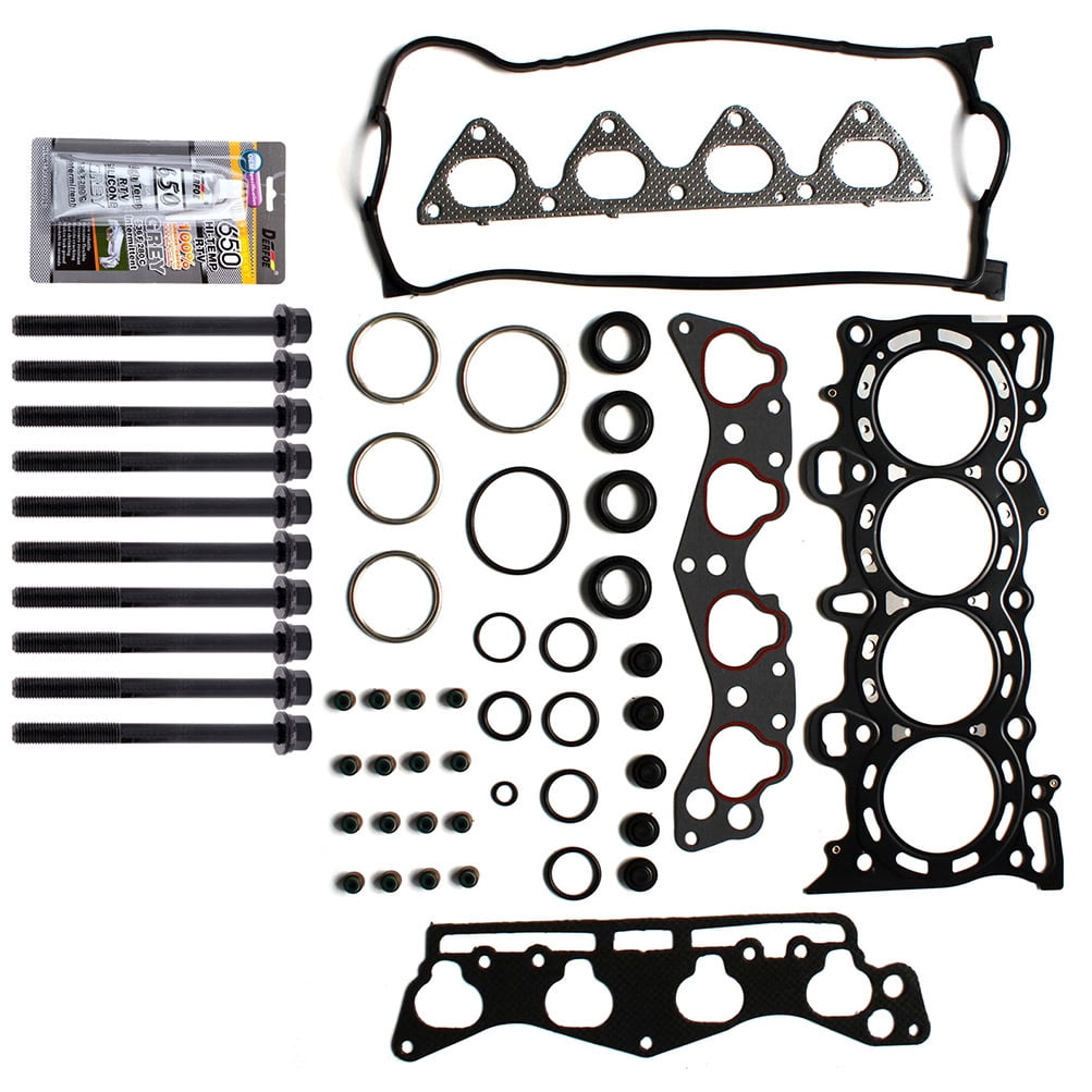 ECCPP Replacement for Head Gasket Set with Bolts for 96 97 98 99 00 Honda Del Sol Civic HX 1.6L 